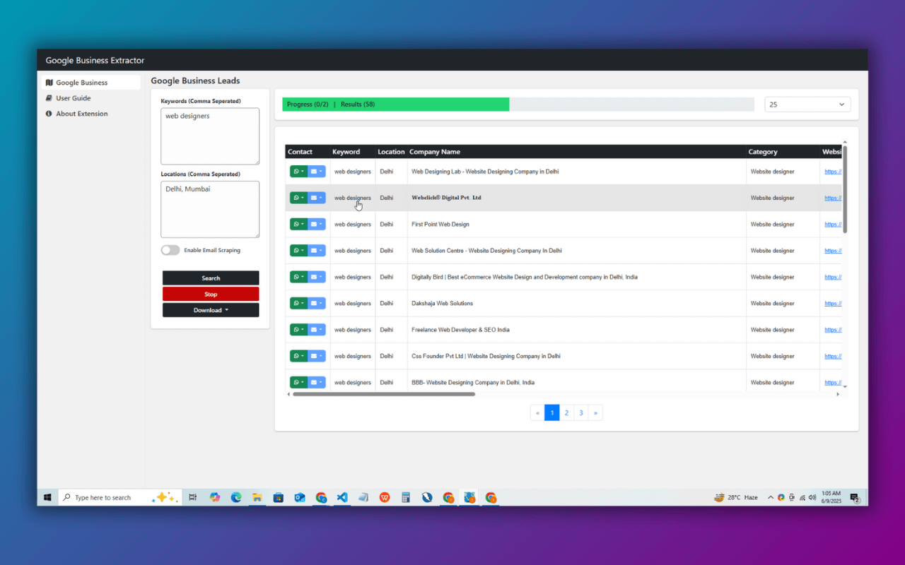 OrbiTags B2B Lead Generator